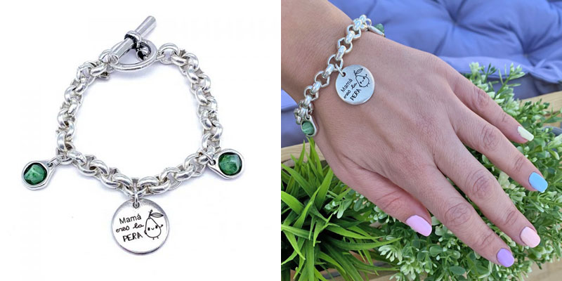 pulsera-personalizada-mama-eres-la-pera